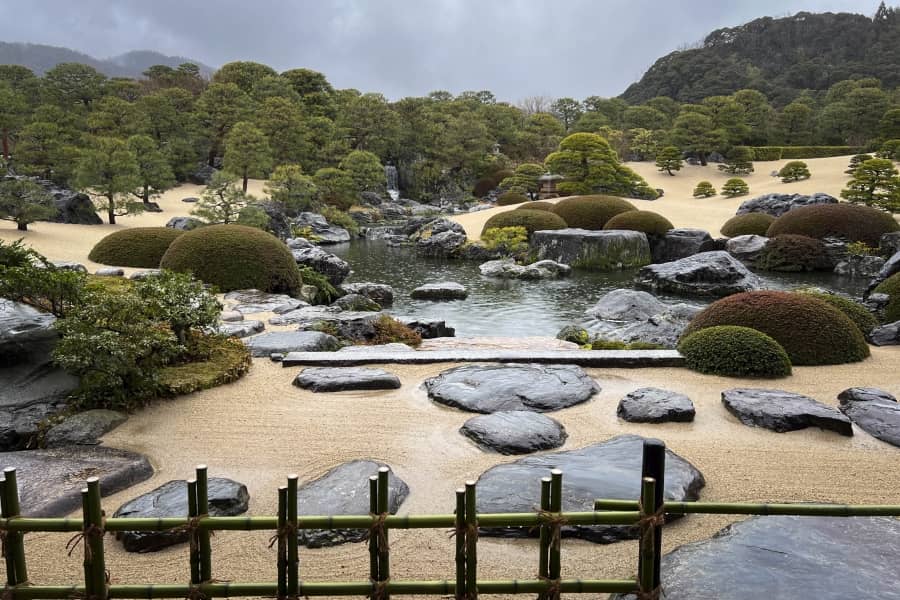 Adachi Museum of Art gardens