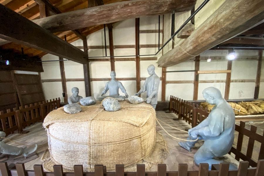 Aizumi Ai no Yakata indigo processing