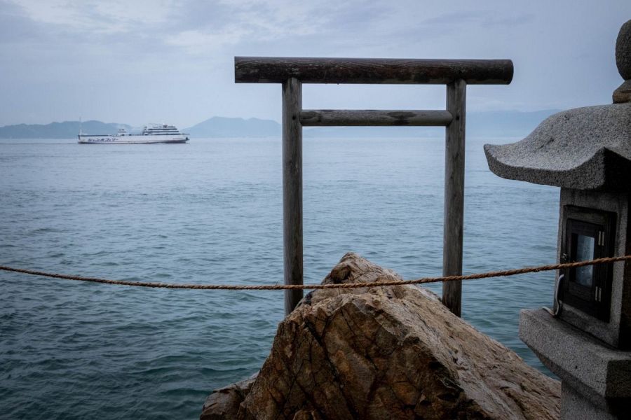 Cape Takei Kannon torii