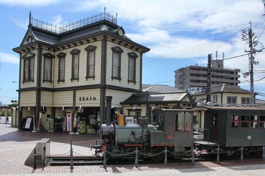 Dogo Onsen Station Botchan Train