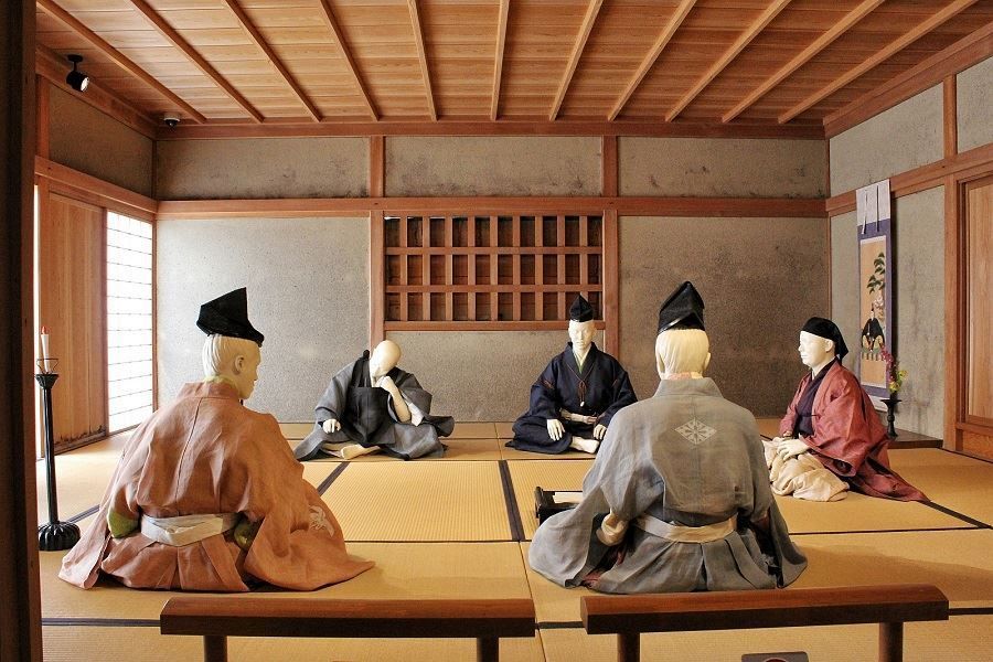 Dogo Park Yuzuki Castle samurai haikai