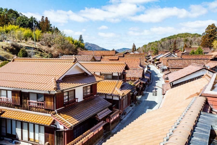 Fukiya Furusato Village drone