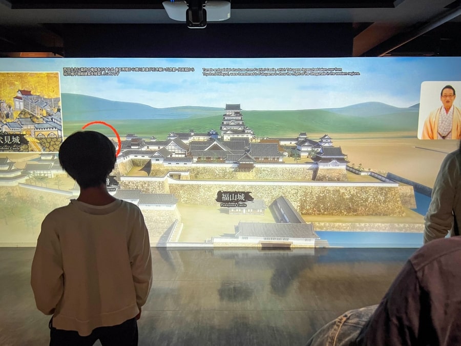 Fukuyama Castle interior recreation