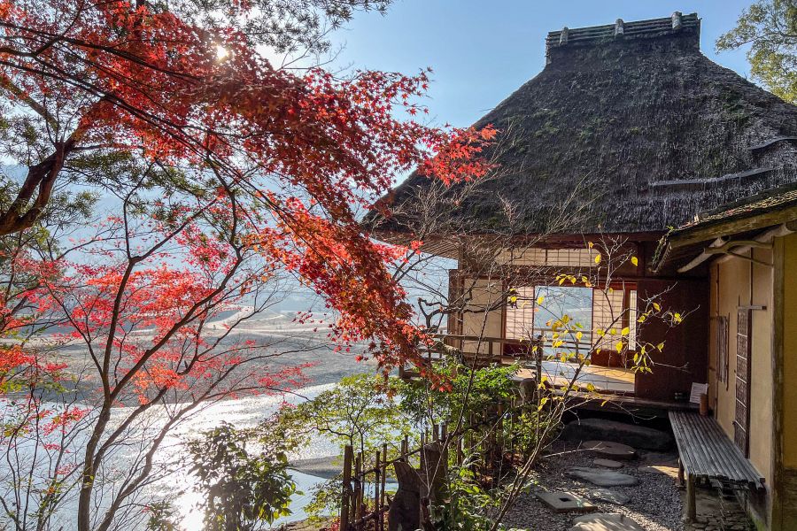 Garyu Sanso moon viewing pavillion