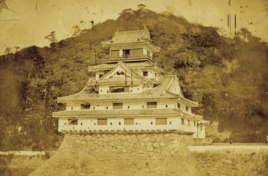 Hagi Castle keep