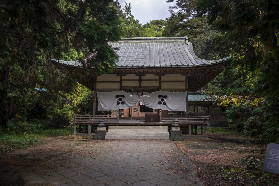 Hagi Castle shrine