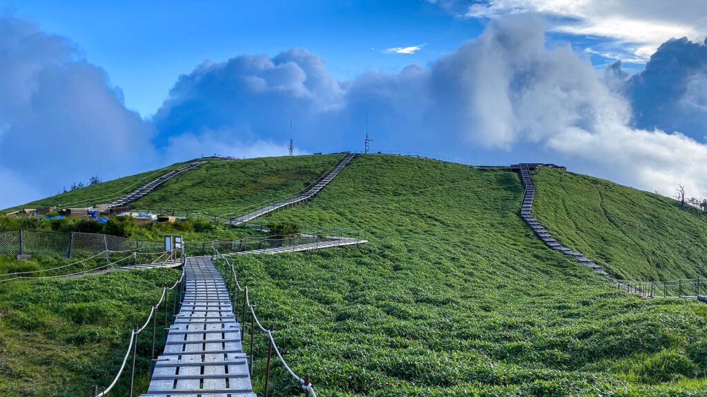 Hero Mt. Tsurugi peak