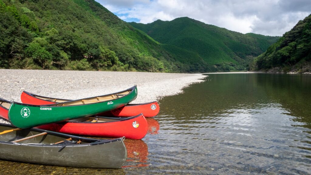 Hero Shimanto River Canadian canoes