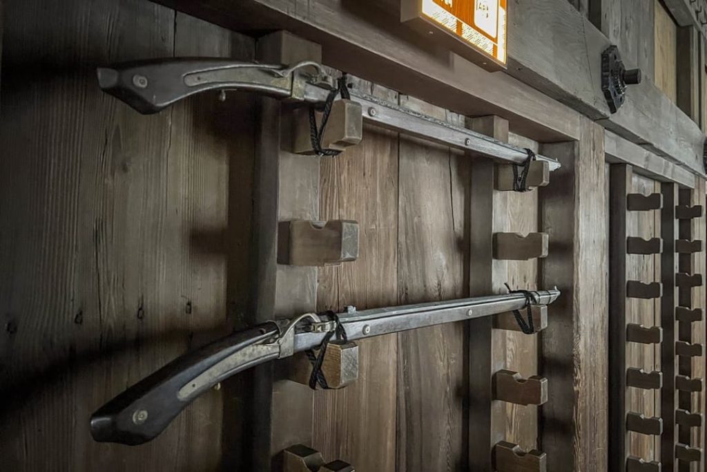 Himeji Castle gun rack