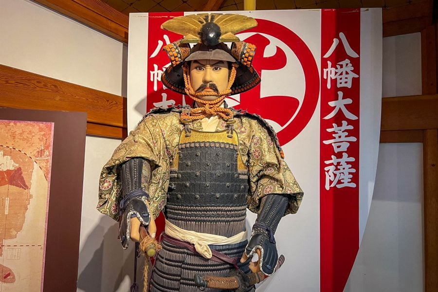 Innoshima Suigun Castle mannekin
