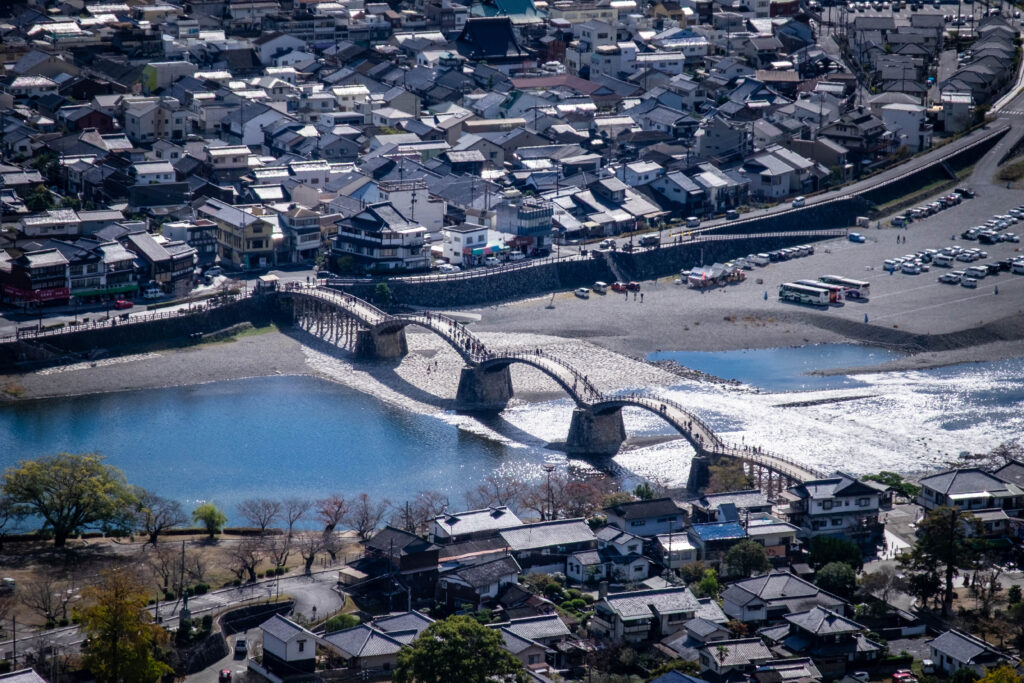 Iwakuni Kintaikyo bridge general view