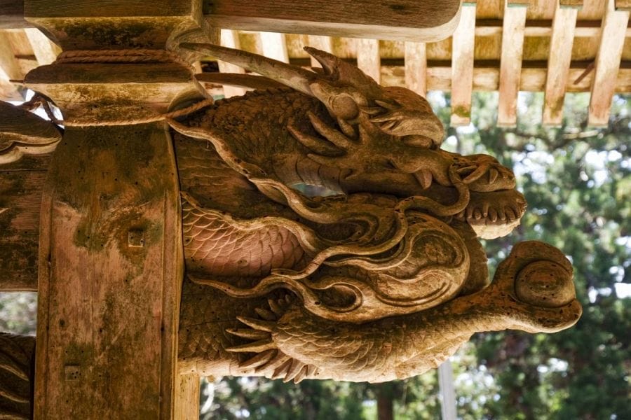 Konomine Shrine dragon
