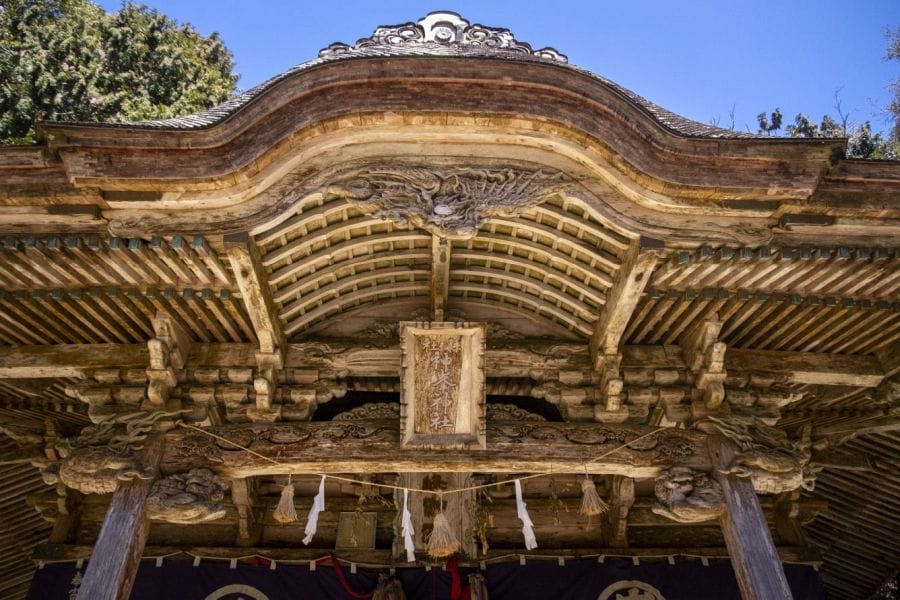 Konomine Shrine gable