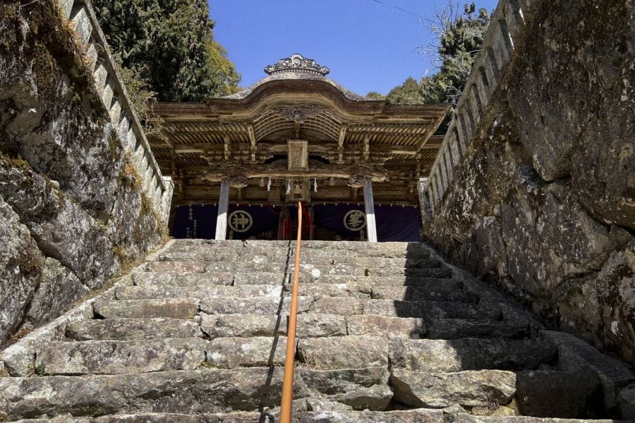 Konomine Shrine steps