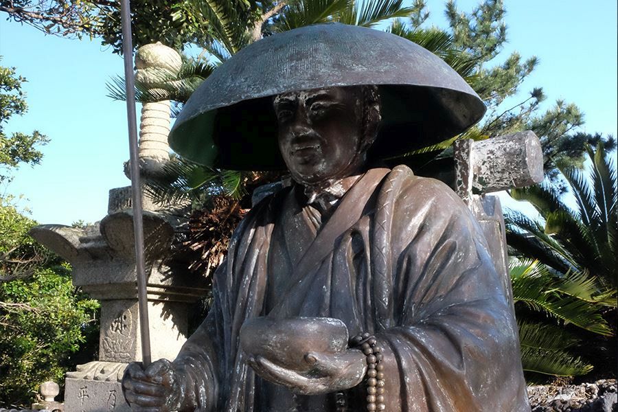 Kukai statue Kongofukuji