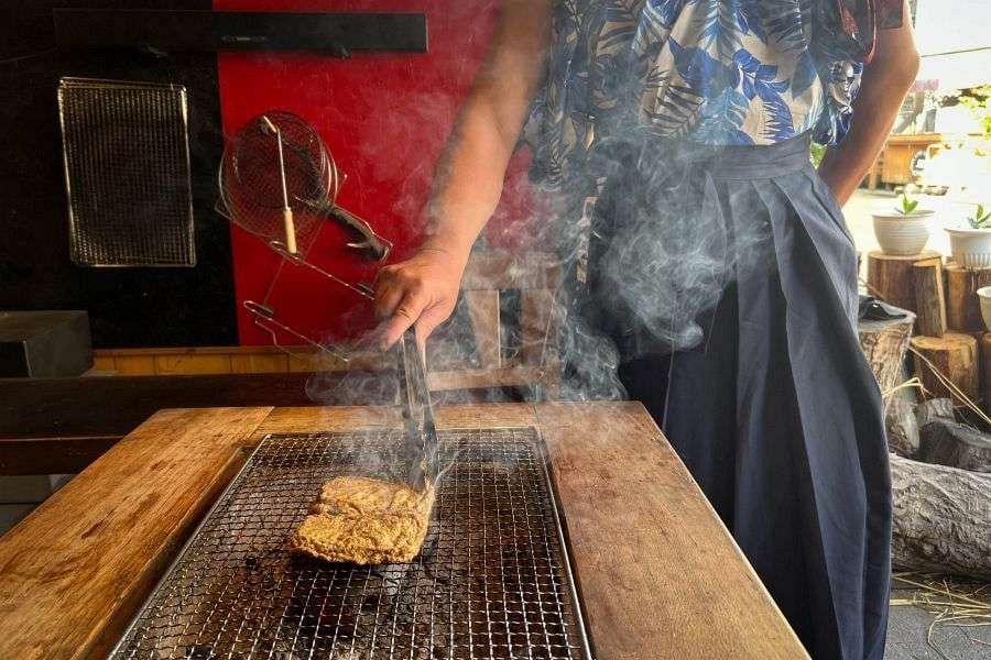 Matsuno BBQ Castle breakfast