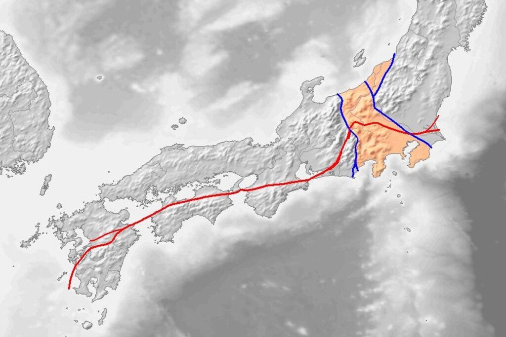 Median Tectonic Line Japan