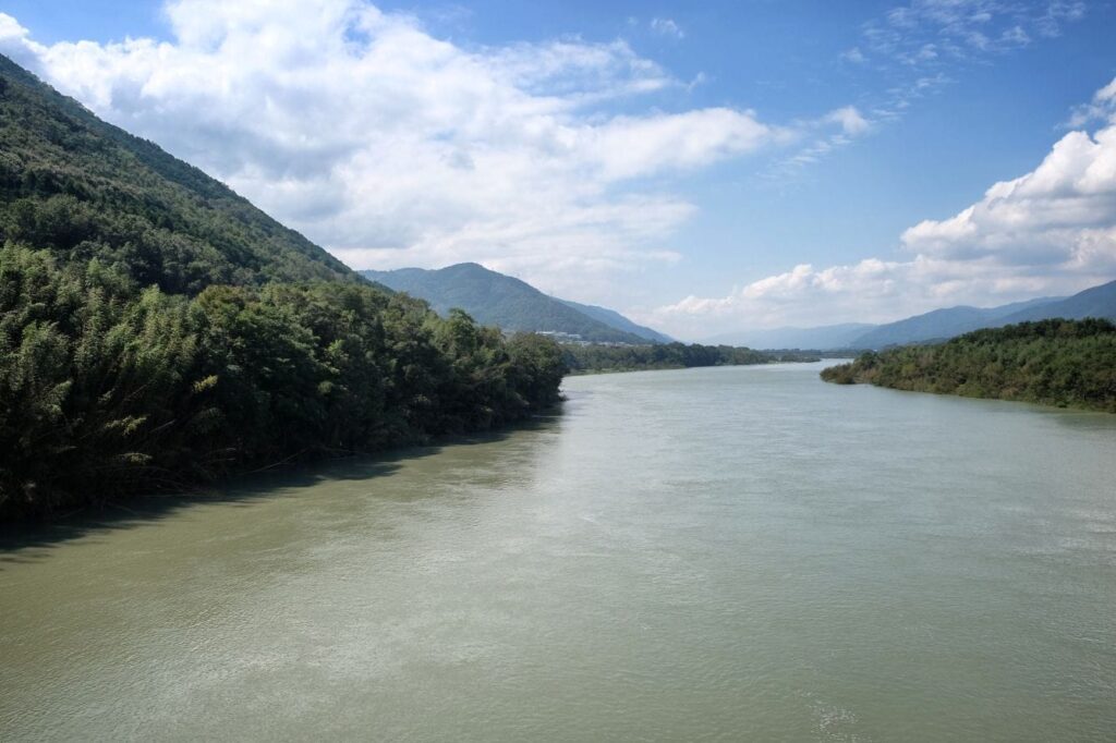 Median Tectonic Line Yoshino River