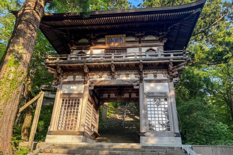 Mt. Daisen temple gate