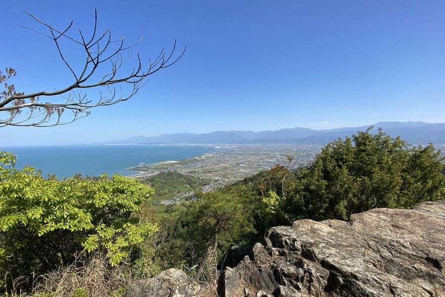Mt.Seta Mt.Kasamatsu Inland Sea view