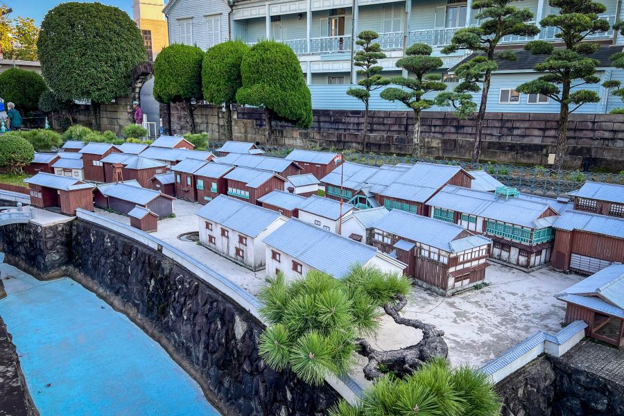Nagasaki Dejima diorama