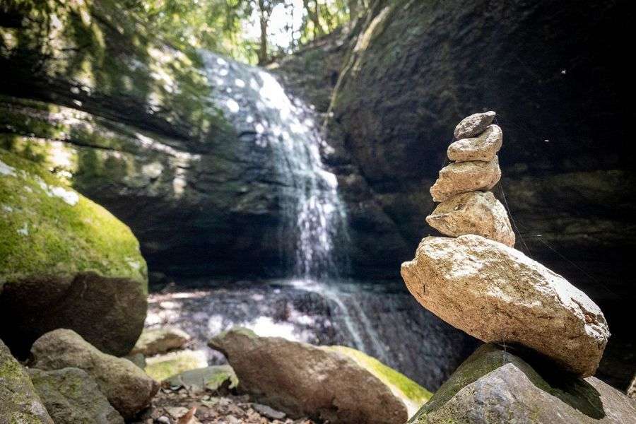 Namekawa Gorge cairn
