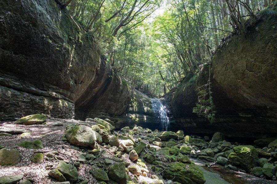 Namekawa Gorge main waterfall