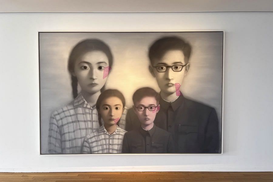 Naoshima Benesse House Museum nuclear family