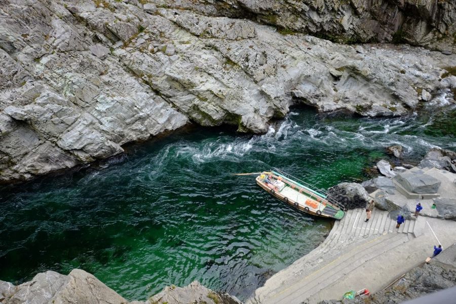 Oboke Gorge boat