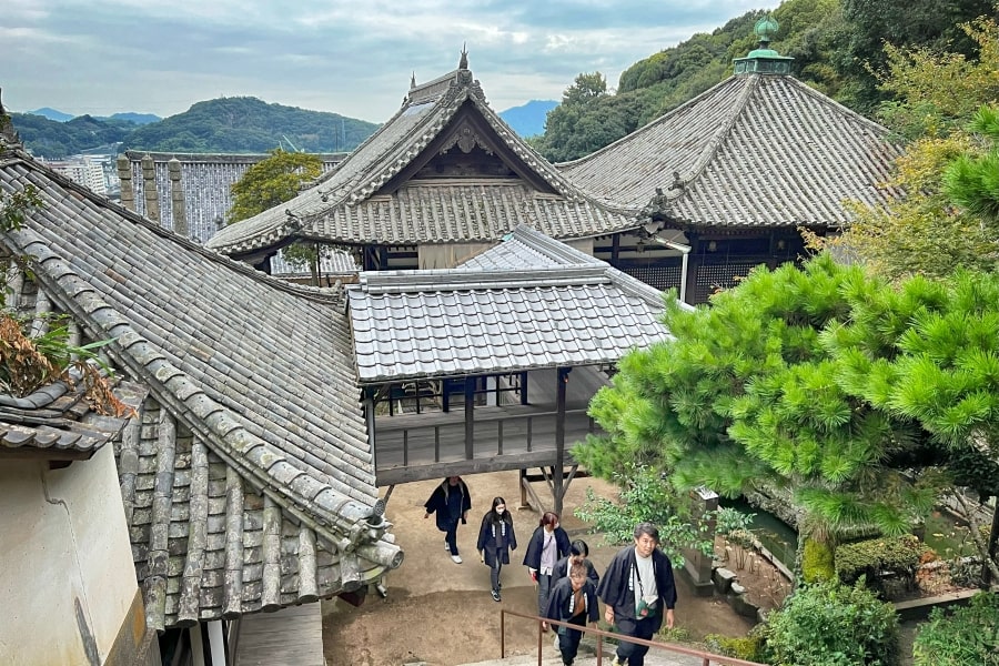 Onomichi Saikoku-ji Temple roofs