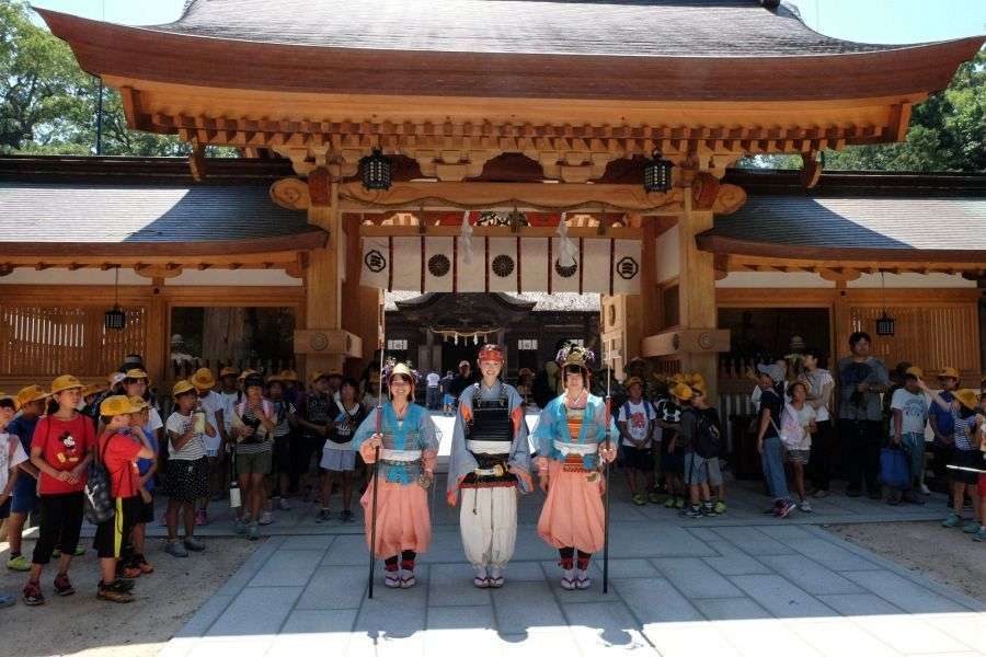 Oyamazumi Shrine Tsuruhime festival