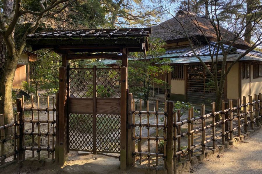 Ritsurin Garden teahouse