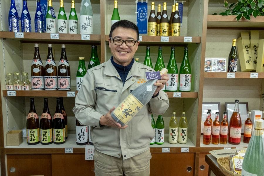 Saito san with Gotensakura