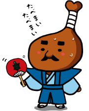 Shikoku Chicken Tori Bugyo character
