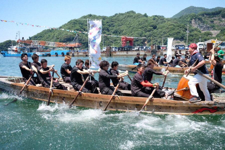 Shimanami Kaido, Omishima, Tsuruhime Festival boat race