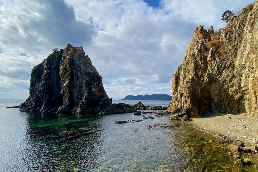 Susaki Coast clear water