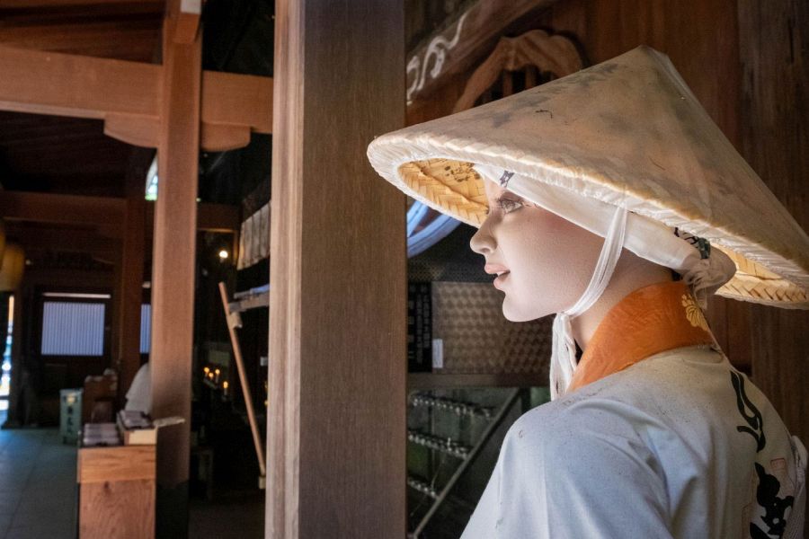 T1 Ryozen ji Temple pilgrim mannequin