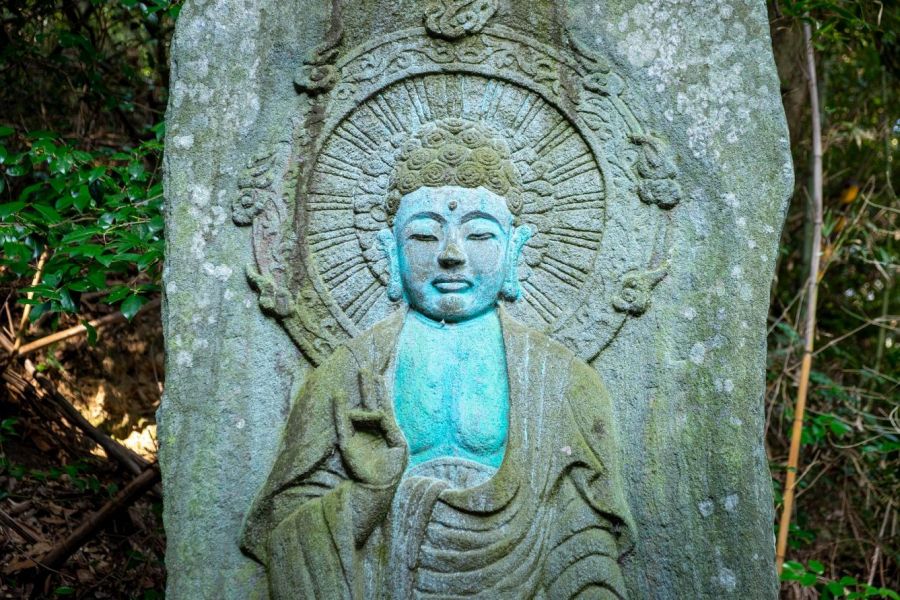 T10 Kirihata ji Temple blue stele