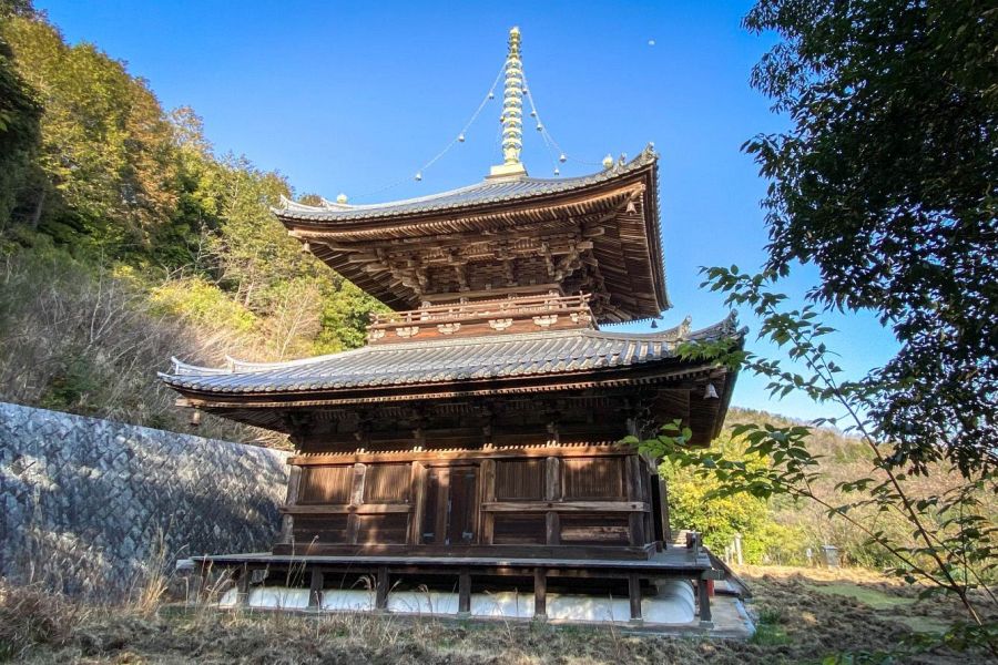 T10 Kirihata ji Temple two storey pagoda