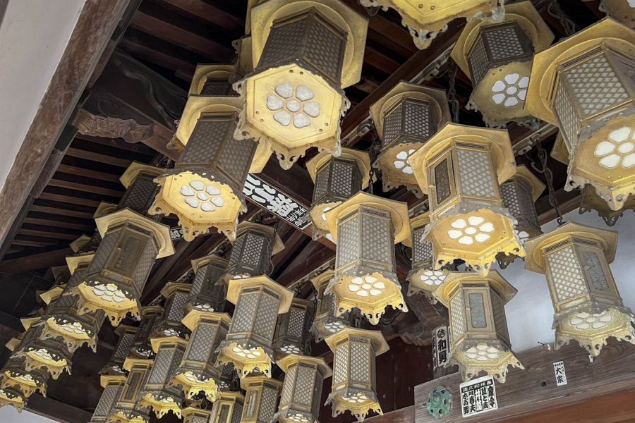 T19 Tatsue ji Temple lanterns