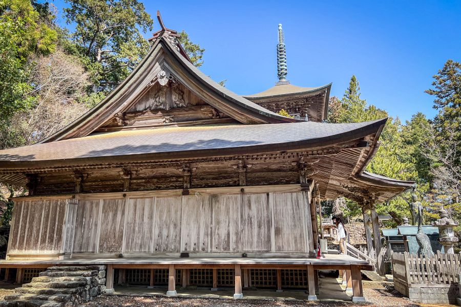 T20 Kakurin ji Temple Daishi hall and pagoda