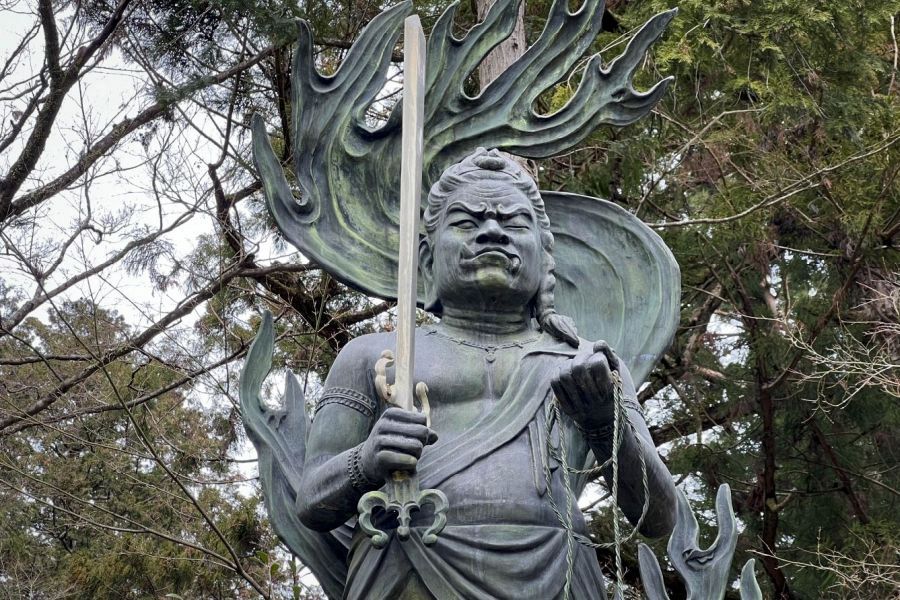 T20 Kakurin ji Temple Fudo statue