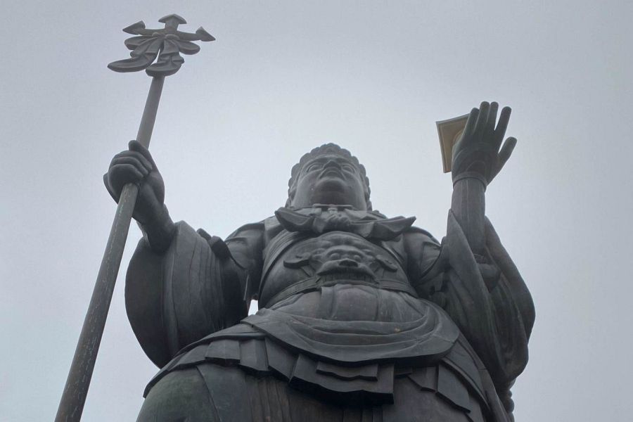 T66 Unpen ji Temple Benzaiten statue