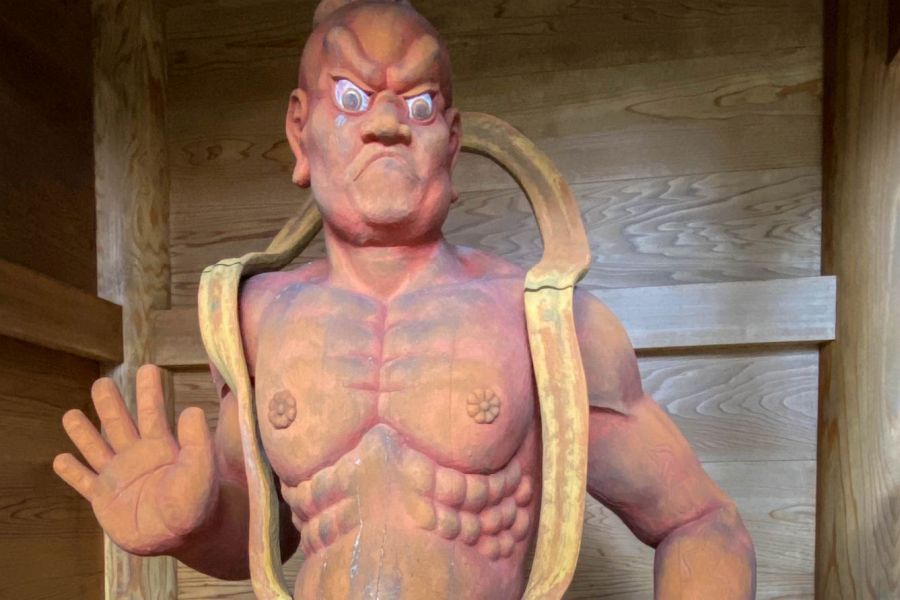 T66 Unpen ji Temple guardian left