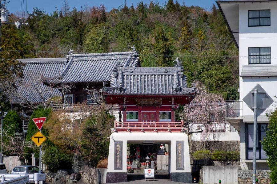 T7 Juraku-ji Temple two gates