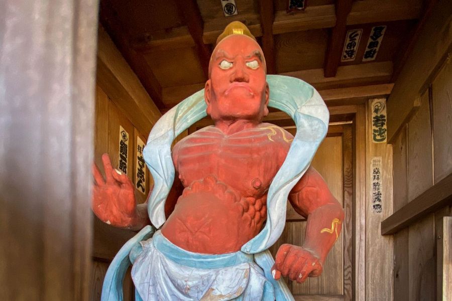 T9 Horin ji Temple guardian left