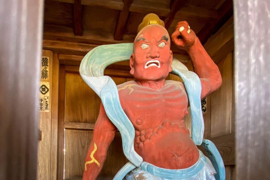 T9 Horin ji Temple guardian right