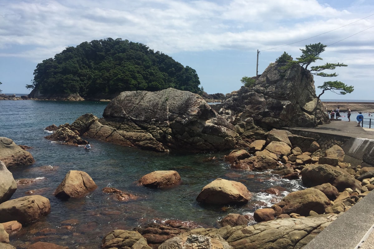 Takegashima rock formation