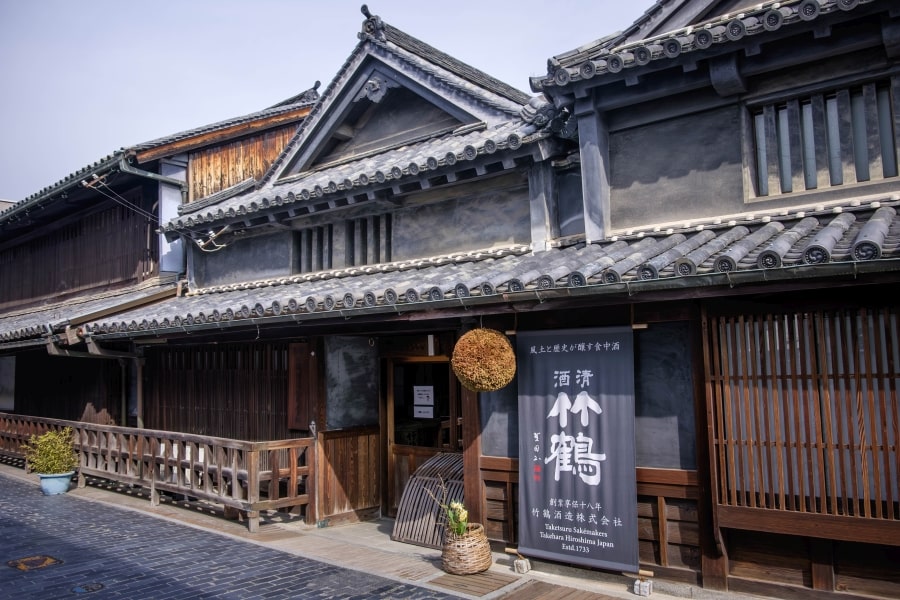 Takehara Taketsuru sake brewery