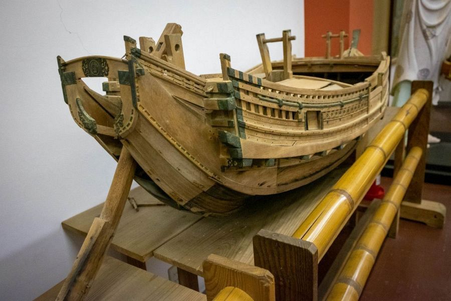 Temple 23 Yakuo ji ship model